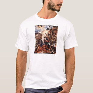 T-SHIRT NATIVITÉ AVEC LILLES BLANC - MAGIE DE NOËL