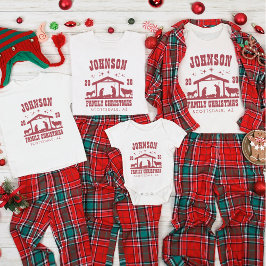 T-shirt Nativité chrétienne personnalisée Noël de famille