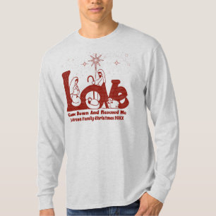 T-shirt Nativité de Noël de la famille chrétienne perso