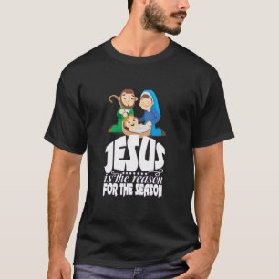 T-shirt Nativité de Noël Naissance de Jésus Christ