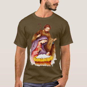 T-shirt Nativité peinte