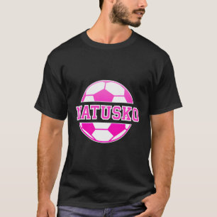 T-shirt Natsuko Nom Soccer Jouer Football Sports Fan Balls