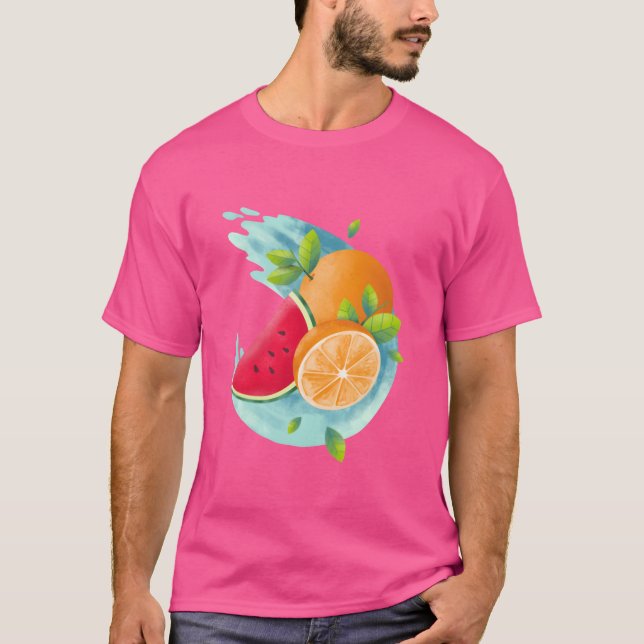 T-shirt Natural food girl (Devant)