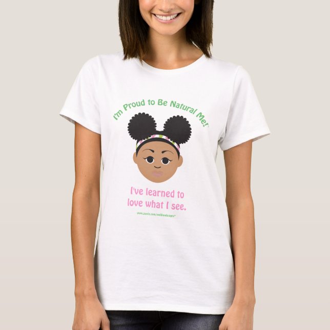 T-shirt Natural Me Pride Tee - shirts par MDillon Designs (Devant)