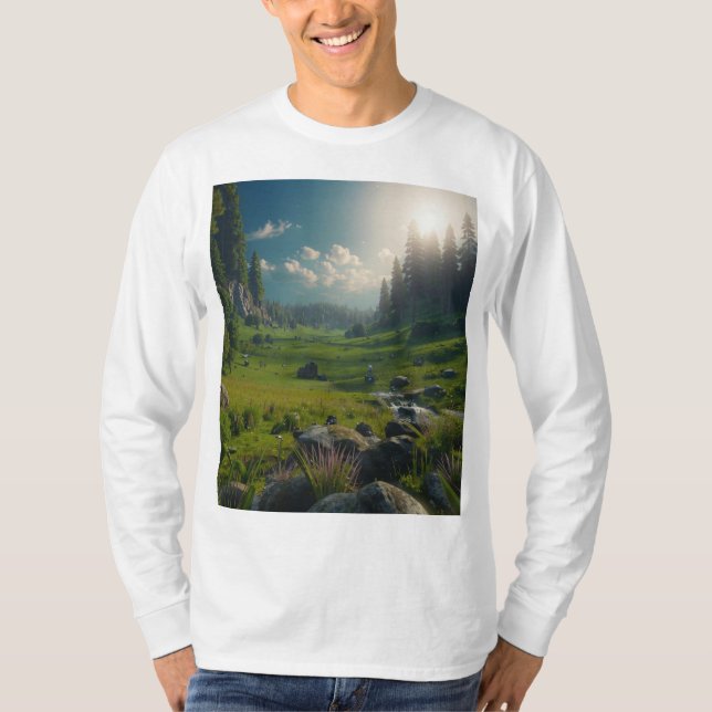 T-shirt Nature 22. (Devant)