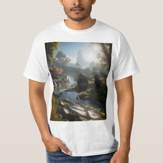 T-shirt Nature 9. (Devant)