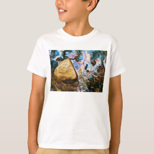 T-shirt nature abstraite eau morte