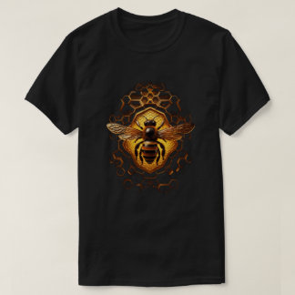 T-Shirt Nature Amoureux de l'Abeille à Miel et de 
