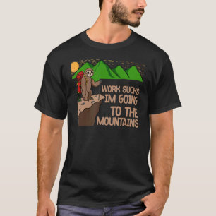 T-shirt Nature anti-Inspiration Outdoor Mountain Sloth L