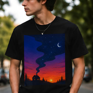 T-shirt Nature coloré 