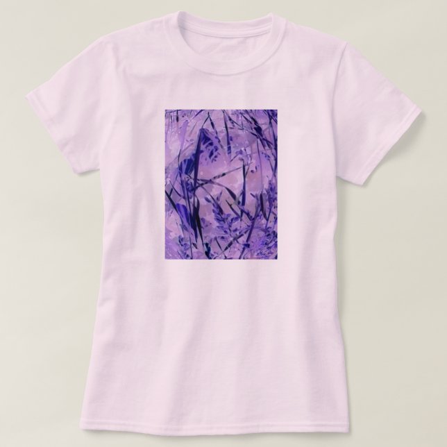 T-shirt Nature de la lavande (Design devant)