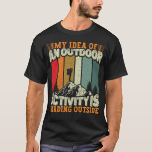 T-shirt Nature Extérieure Nature Extérieure Amusante Rando