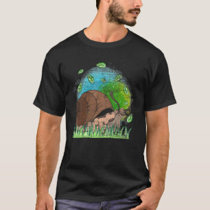 T-shirt Nature gastéropode jardin animal limace escargot