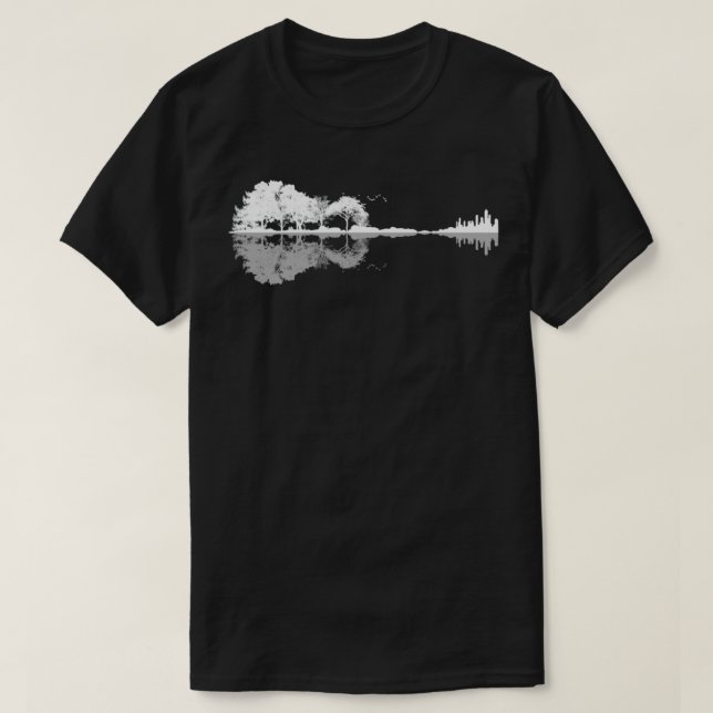 T-shirt Nature Guitar  (Design devant)