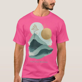 T-shirt Nature minimaliste Abstraite Trouvez votre solde a