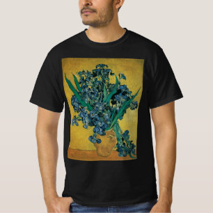 T-shirt Nature morte Vase aux iris de Vincent van Gogh