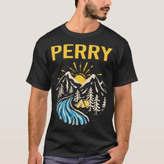 T-shirt Nature Paysage Perry (Devant)