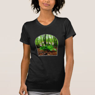 T-shirt Nature Photo Fleurs roses Orchidée Lac Arrowhead G