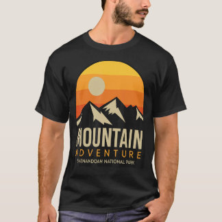 T-shirt Nature Randonnée Parc national Shenandoah Souvenir