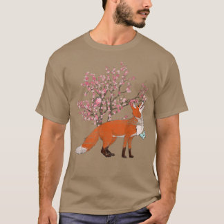T-shirt Nature Sakura Cherry Blossom Amoureux des animaux 