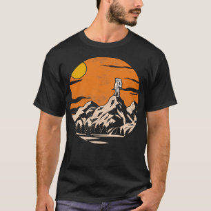 T-shirt Nature Sunset Randonnée Aventure Randonneur Outdoo