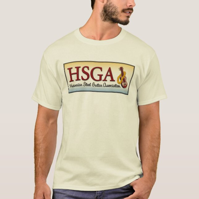 T-shirt naturel de HSGA (Devant)