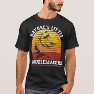 T-shirt Natures Petits Troublemakers Funny Raccoon