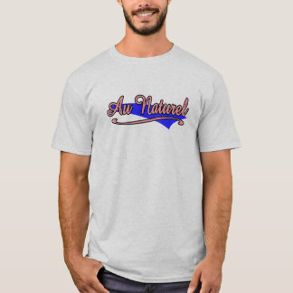 T-shirt Naturiste/Nudiste Au Naturel