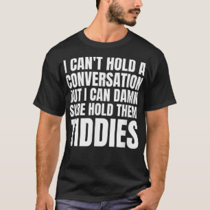 T-shirt Naughty Dirty Joie Maman Milkers Tiddies Funny Adu