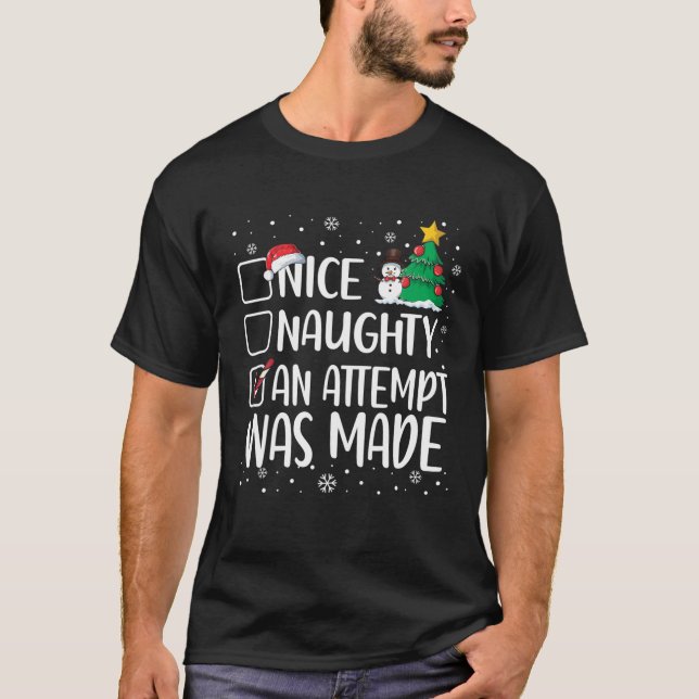 T-shirt Naughty Funny (Devant)