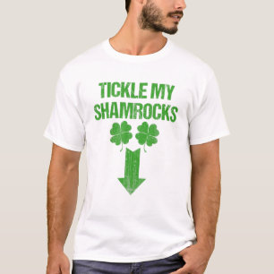 T-shirt Naughty Jour de la Saint Patrick Ticker My Shamroc