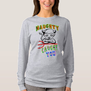 T-shirt Naughty T'A Pris