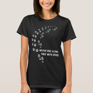 T-shirt n'augmentez jamais la seule hausse avec des chiens