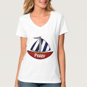 T-shirt nautique de voilier