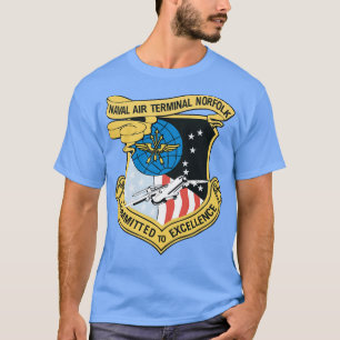 T-shirt Naval Air Terminal Norfolk wtxt X
