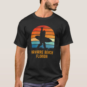 T-shirt Navarre Beach Floride Sasquatch Souvenir
