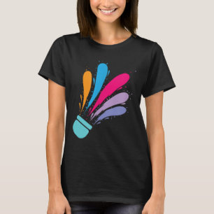 T-shirt Navette colorée Badminton Sport