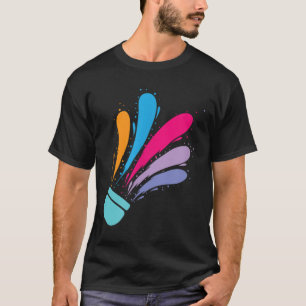 T-shirt Navette colorée Badminton Sport