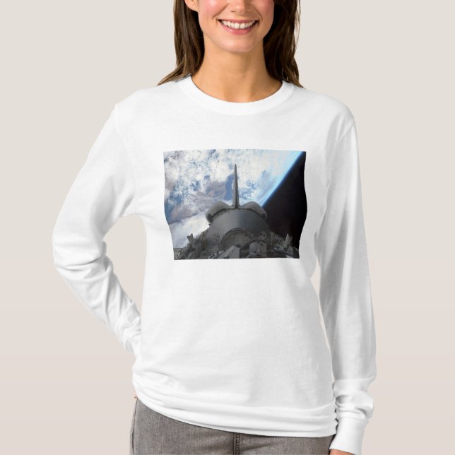 T-shirt Navette spatiale Baie de charge utile d'Endeavor 3 (Devant)