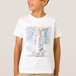 T-shirt Navette spatiale dans Tagxedo