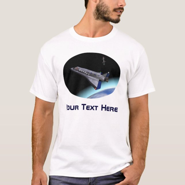 T-shirt Navette spatiale El Al Maslool (Devant)