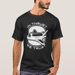 T-shirt Navette spatiale graphique de Rocket Scientist