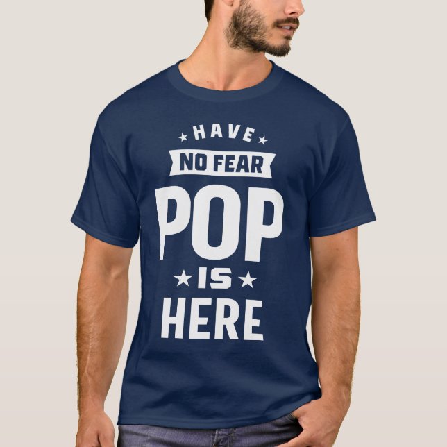 T-shirt N'avez pas de Pop de peur ici (Devant)