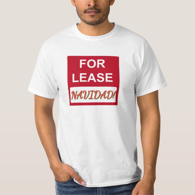 T-Shirt Navidad à louer (Devant)