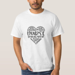 T-shirt Navigateur de l'infirmière, appréciation de l'in