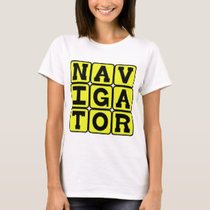 T-shirt Navigateur, Maître de la carte
