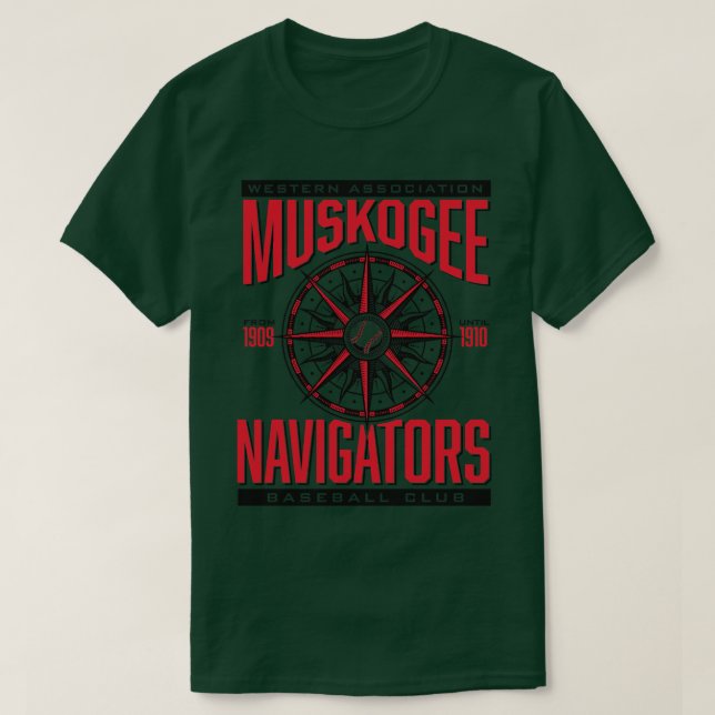 T-shirt Navigateurs Muskogee (Design devant)