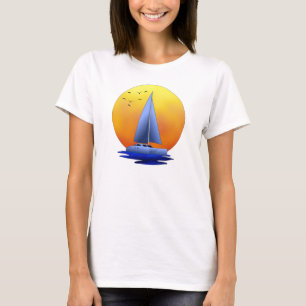 T-shirt Navigation de catamaran