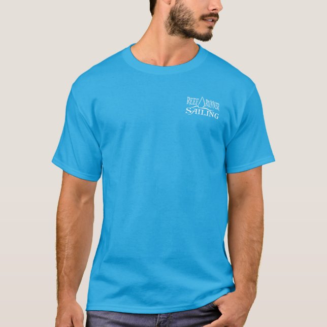 T-shirt Navigation de coureur de récif - grand logo (Devant)
