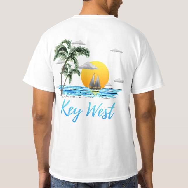 T-shirt Navigation de Key West (Dos)